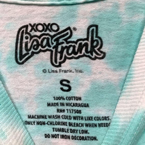 Lisa frank tie dye long sleeve tshirt size Small - Picture 4 of 4